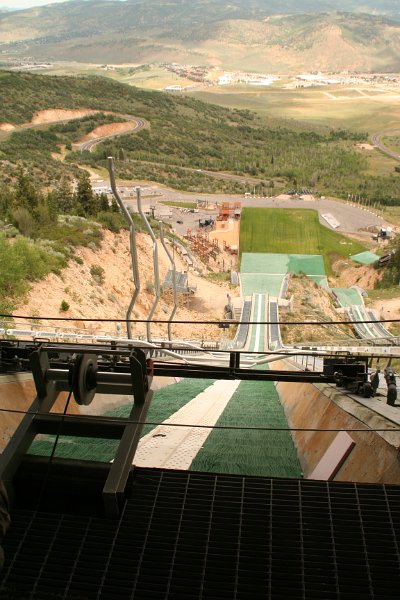 Trip (22).JPG - Looking down the 120 meter Ski Jump.